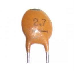 2p7/50V SUNTAN, RM=2,54, keramický kondenzátor