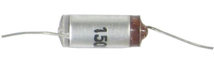 1n5/160V TGL5155, svitkový kondenzátor axiální
