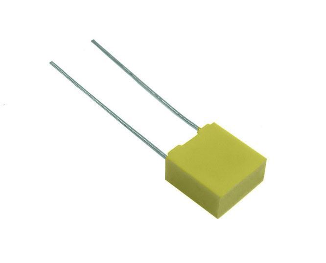 10n/100V MKT, svitkový kondenzátor radiální, RM=5mm