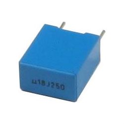 180n/250V TC354, svitkový kondenzátor radiální, RM=7,5mm