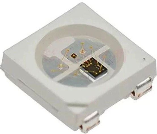LED SMD 5050 RGB programovatelná WS2812B, napájení 5V