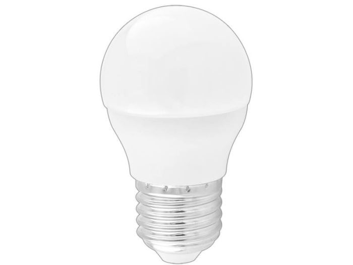Žárovka LED E27 G45 SMD 230V/7W, denní bílá, LTC