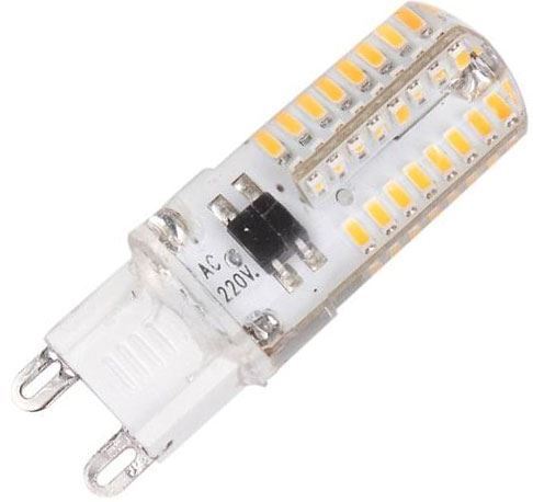 Žárovka LED G9, 64x SMD3014, 230VAC/2,5W, bílá