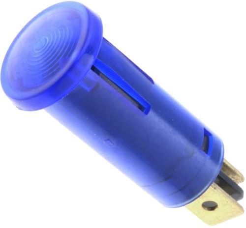 Kontrolka 12V WL-01 modrá, průměr 12,5mm