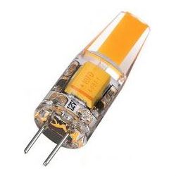 Žárovka LED G4 bílá, 12V/ 2W, COB, silikonový obal