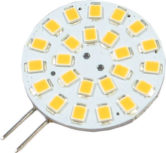 Žárovka LED G4, 24xSMD bílá teplá, 12V/2W