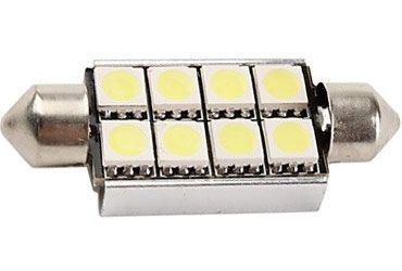 Žárovka LED SV8,5-8 sufit, 12V/2,5W, bílá,CAN-BUS, délka 41mm