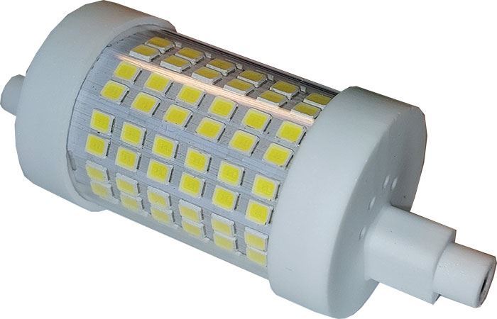 LED žárovka R7s 12W, 78mm, teplá bílá, 96LED