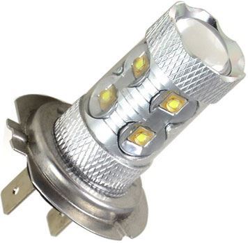 Žárovka LED H7 10-30V, bílá, 12x LED CREE XP-E