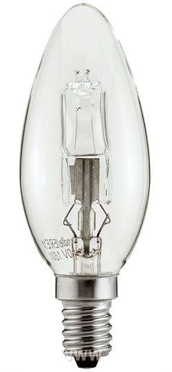 Žárovka E14 C35 svíčková halogenová, 230V/28W