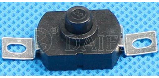 Ilustrační foto Vypínač stiskací PBS-09 ON-OFF 30V/1A, 12,6x8,1mm Obrázek zboží Vypínač stiskací PBS-09 ON-OFF 30V/1A, 12,6x8,1mm