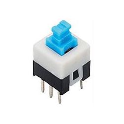 Tlačidlo PS-22E07NL, ON-(ON) 2pol.30V/0,1A RESET SWITCH
