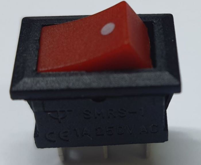 Přepínač kolébkový KCD11-102, ON-ON 1pol.250V/1A submini