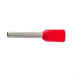 Dutinka pro kabel 1mm2 červená (E1010)