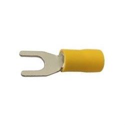 Vidlička kabelová 5,3mm žlutá (SV 5,5-5)