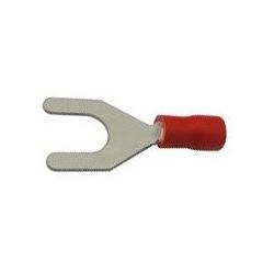 Vidlička kabelová 6,5mm červená (SVS 1,25-6)