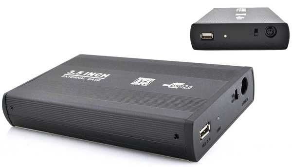 Externí skříň pro ATA 3,5” HDD s připojením na USB 2.0