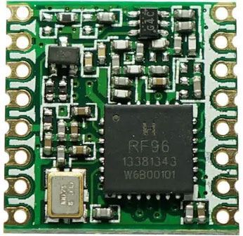 Bezdrátový komunikační modul 433MHz HopeRF RFM96W