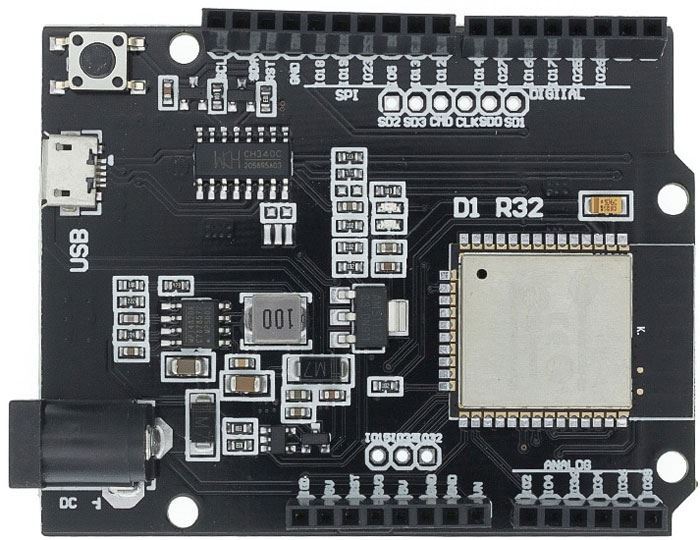 Arduino Uno D1 R32 4MB, WiFi+Bluetooth, vývojová deska