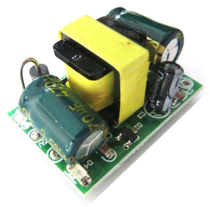 Ilustrační foto Napájecí zdroj-modul 230V/12V 450mA Obrázek zboží Napájecí zdroj-modul 230V/12V 450mA