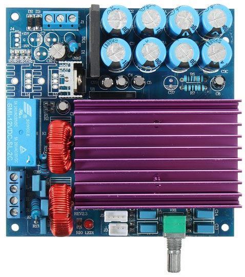 Ilustrační foto Zesilovač 2x170W D class, modul s TDA8950 Obrázek zboží Zesilovač 2x170W D class, modul s TDA8950