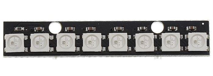 RGB LED modul 8bit Neopixel s WS2812