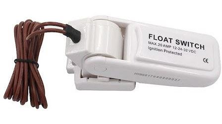 Snímač hladiny kapaliny - dvoustavový plovákový spínač /float switch/