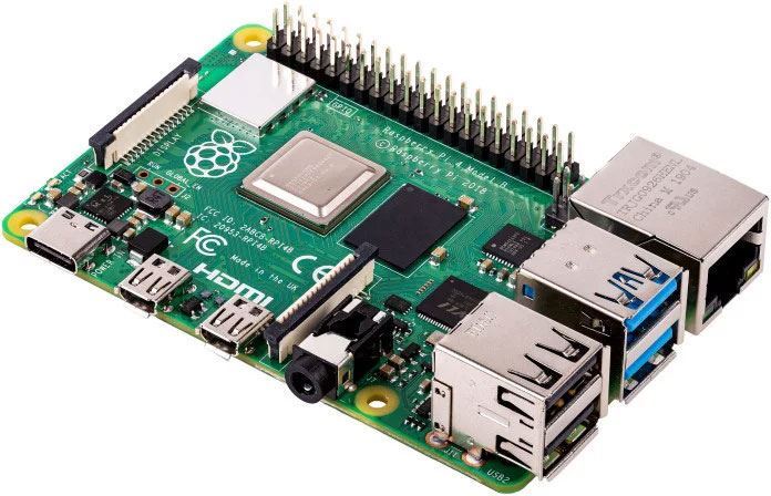 Ilustrační foto Raspberry Pi4 model 4B, 2GB RAM Obrázek zboží Raspberry Pi4 model 4B, 2GB RAM
