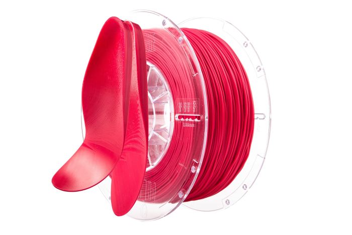 Tisková struna FLEX 20D červená, Print-Me, 1,75mm, 200g