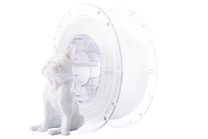 Tisková struna 1,75mm bílá polar, Print-me Ecoline PLA cívka 1kg