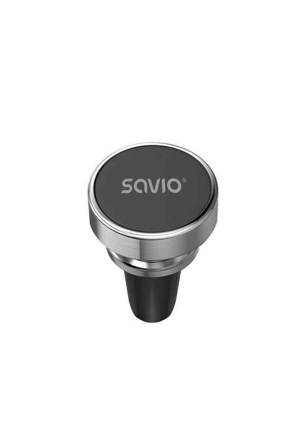 Držák mobilního telefonu magnetický na ventilační mřížku auta SAVIO-03