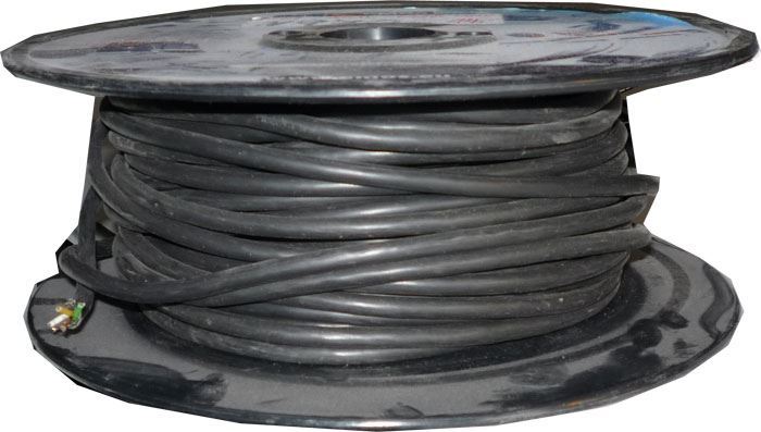 Stíněný kabel čtyřžilový - 4x 0,5mm2, společné stínění, balení 2,2kg