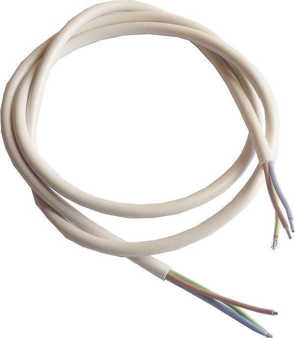 Kabel 3x0,75mm2 silikonový, 1,25m