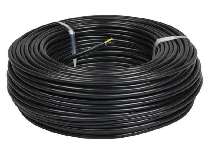 Kabel 3x2,5mm2 H05VV-F (CYSY3x2,5mm2), ČERNÝ, balení 100m