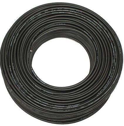 Solární kabel H1Z2Z2-K, 2,5mm2, 1500V, černý, balení 100m
