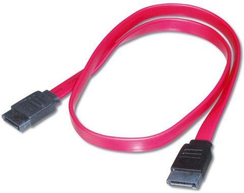 Kabel SATA 0,3m rovné konektory