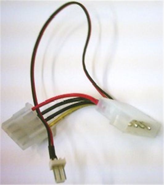 Ilustrační foto Napájecí rozdvojka z MB pro pridavne ventilatory Obrázek zboží Napájecí rozdvojka z MB pro pridavne ventilatory