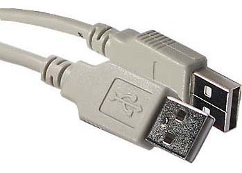 Kabel USB 2.0 konektor A / konektor A 1,8m