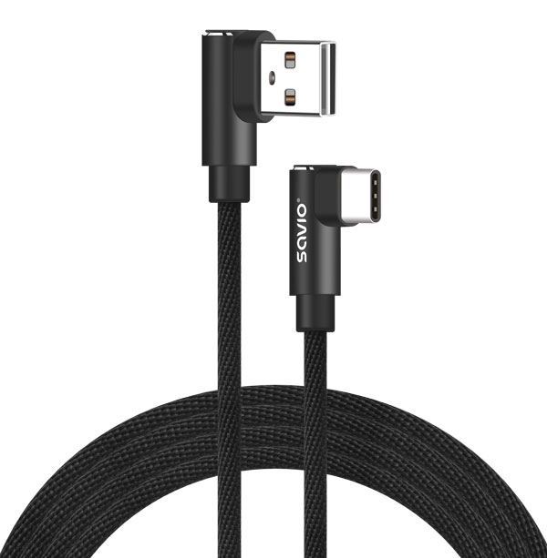 Kabel USB 2.0 konektor USB A / USB C, 2 metry, SAVIO CL-164