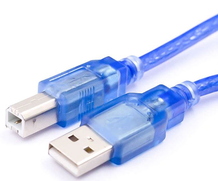 Obrázek zboží Kabel USB 2.0 konektor USB A / USB B, 1m