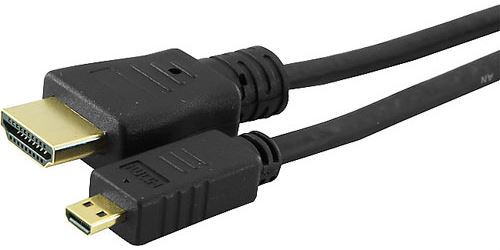 Kabel HDMI(A)-HDMI micro (D) 1,5m
