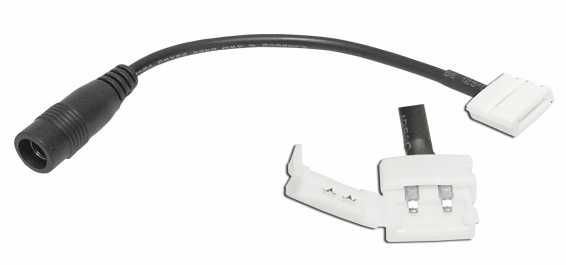 Konektor napájecí pro LED pásky 2,1/5,5, pásek 10mm