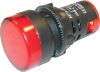 Obrázek zboží Kontrolka 230V LED 29mm AD16-22DS, červená