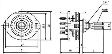 Obrázek zboží Přepínač otočný RBS-1, 2póly, 6poloh 250V/0,3A