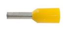 Obrázek zboží Dutinka pro kabel 1mm2 žlutá (E1008), balení 100ks