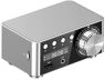 Obrázek zboží Zesilovač 2.0 2x25W s AUX IN, Bluetooth, USB, SD kartou stříbrný