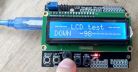 Obrázek zboží Displej LCD1602A s klávesnicí, 16x2 znaků, modré podsvícení
