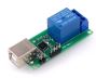 Obrázek zboží Modul relé USB, 1 kanálový  HW-348 s Attiny45