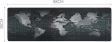 Obrázek zboží Podložka pod myš a klávesníci, mapa světa 29.5 x 87.5cm