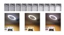 Obrázek zboží Stolní lupa, 32 LED, USB, černá, Izoxis 23893
